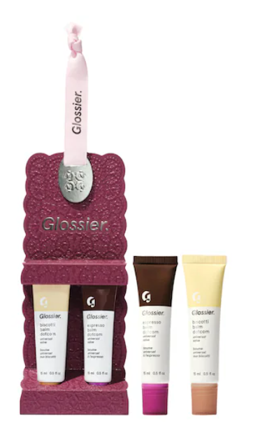 ||PREVENTA|| Glossier Limited Edition Biscotti and Espresso Balm Dotcom Duo