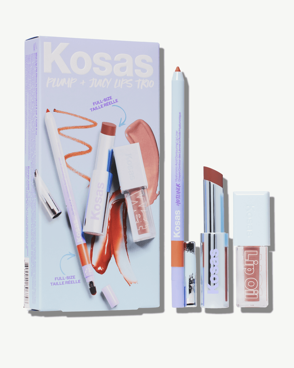 ||PREVENTA|| Kosas Plump & Juicy Lips Trio