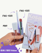 Cargar imagen en el visor de la galería, ||PREVENTA|| Kosas Plump &amp; Juicy Lips Trio
