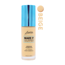 Cargar imagen en el visor de la galería, MAKE IT HAPPEN Foundation - ARANTZA COSMETICS
